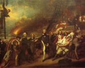 约翰 辛格顿 科普利 : The Victory of Lord Duncan aka Surrender of the Dutch Admiral DeWinter to Admiral Duncan, 11 October 1797